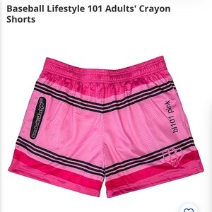 BL101 Men's Pink Athletic Shorts